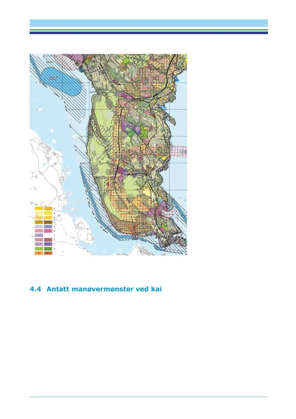 Side 13 av 36 Figur 7 Definert ankringsområde (turkisblå oval sirkel) utenfor Herøya i Frierfjorden. Figuren er hentet fra Kommuneplanens arealdel 2014-2025 for Porsgrunn kommune. 4.