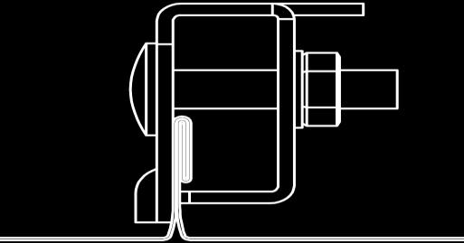 dobbelfalsede platetak og klikktak Stålplate min. 0,6 mm.