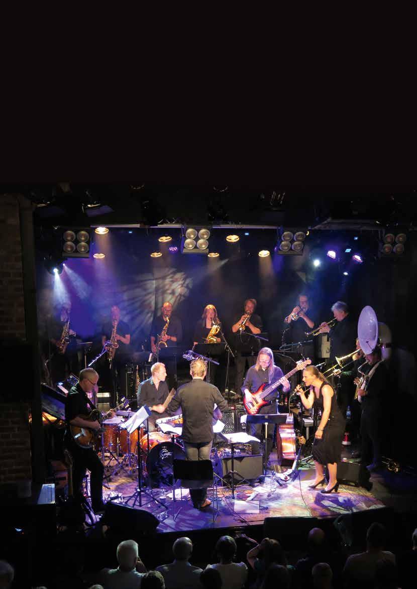 JAZZ I 7 FYLKER I 2017 arrangerte jazzklubbene på østlandet 1300 konserter med mer enn 8 400 musikeroppdrag for i overkant av 149 000 publikummere.