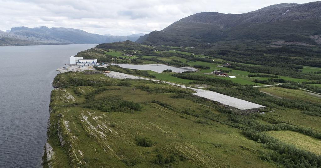 Langsetvågen industripark Langsetvågen industriområde byr på unike muligheter med naturlig dypvannskai Spesielt godt egnet for industri med