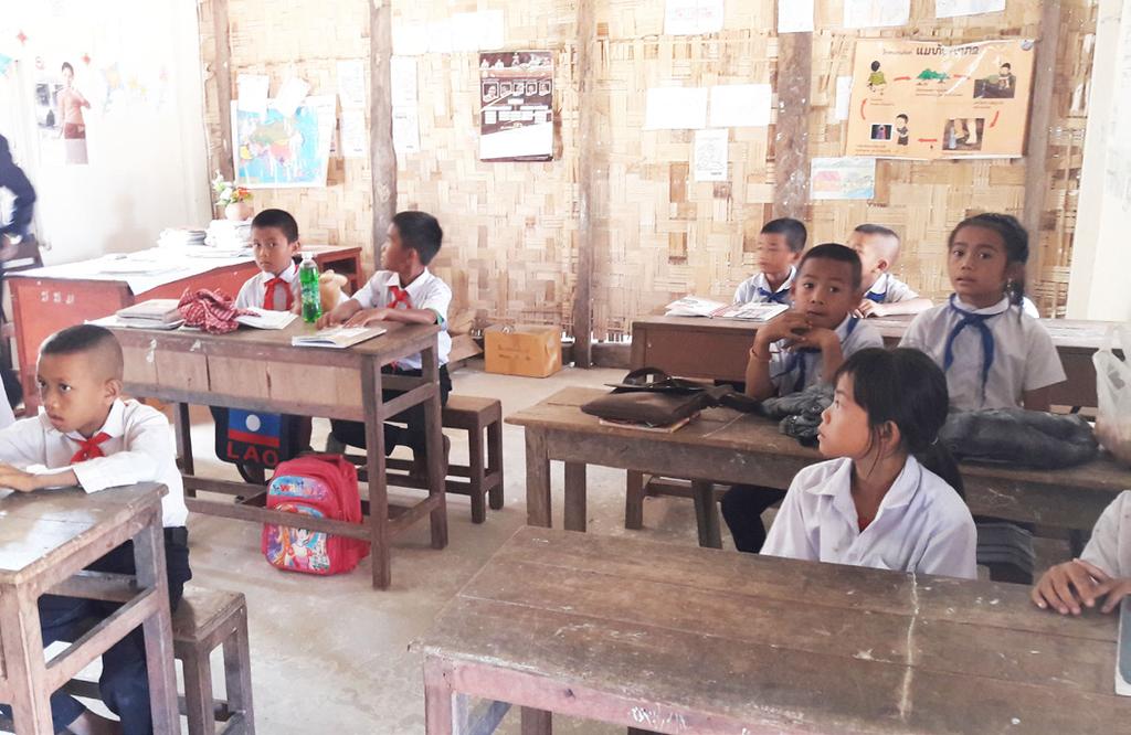 En dag med School Support Laos School Support Laos er en del av Fjell kyrkjelyd sin misjonsavtale.