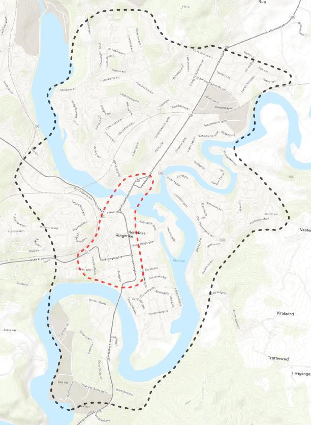 IDENTIFISERT MULIGE KOLLEKTIVTILTAK: Forenklet, rettlinjet trasé og samme frekvens på alle bylinjer = lettforståelig tilbud Bussgater / snarveier for buss