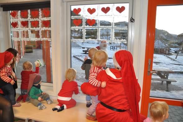 Her på Parsellhagen har vi hatt nedtelling til jul, gjennom å ta ned en julekurv hver dag,