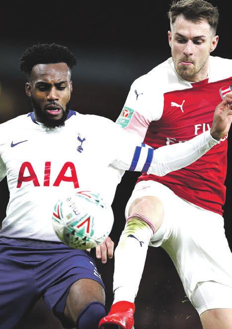 Tottenham tok umiddelbar revansj etter å ha kommet til kort i Nord Londonderbyet mot Arsenal i Premier League tidligere denne måneden.