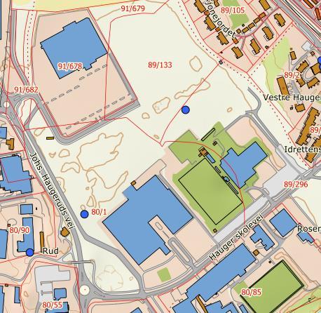 Fare Elektromagnetiske felt Dambrudd INFRASTRUKTUR VA-anlegg/-ledningsnett Vurdering Det går en høyspentlinje vest for planområdet, men pga.