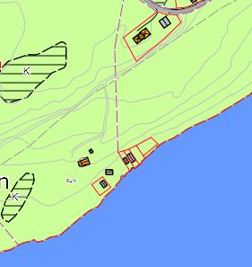 (LNF-formålet) i Kommuneplanens arealdel og fra byggegrensen mot sjø som er fastsatt i Kommuneplanens arealdel, fra Reidar Ove Sødal for oppføring av naust på deres nausttomt, gnr/bnr 70/60.