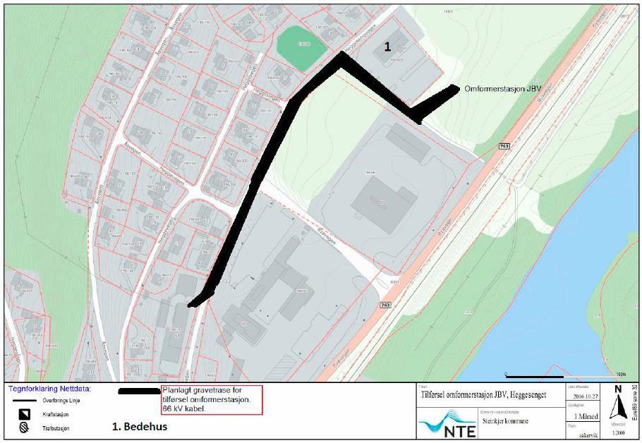 Side 8 infrastruktur i og langs vegen. En kabel langs vegen vil for øvrig ikke ha visuelle eller andre virkninger for allmenne interesser utover de ulempene anleggsarbeid medfører.