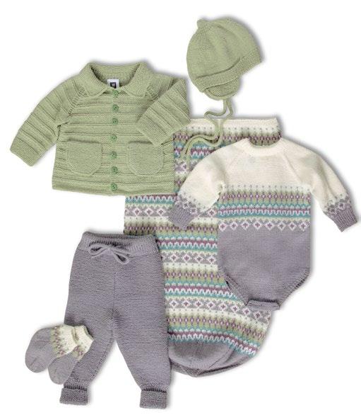 Garn brukt i denne oppskriften BABY ULL 100 % superwash merino Australsk merinoull Garnprodusent ITPGroup.