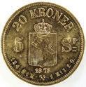 kroner 1875 i