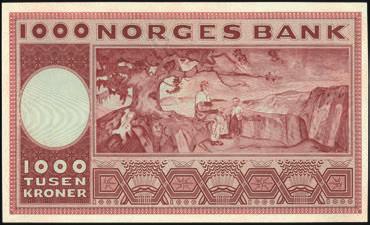 1 200,- 1324 1325 1324 5 kroner 1948, serie D.5650076.