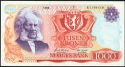 ex 1397 - ex 1398-1397 19 stk 50 kroner: Hhv.