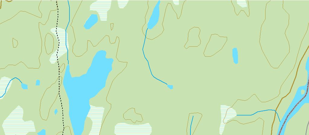 Målestokk 1:10 000 Kartgrunnlag N50 Ekvidistanse 20m Produsert 01.05.