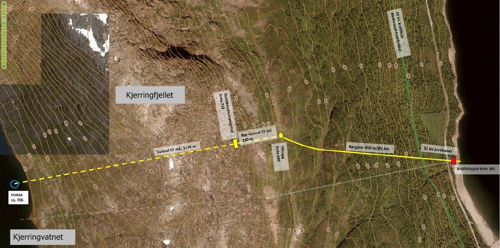 Med utgangspunkt i høringsuttalelser og andre innspill har MiljøKraft Nordland AS utarbeidet justerte planer Stikkelvika kraftverk, jf. vedlegg 2.