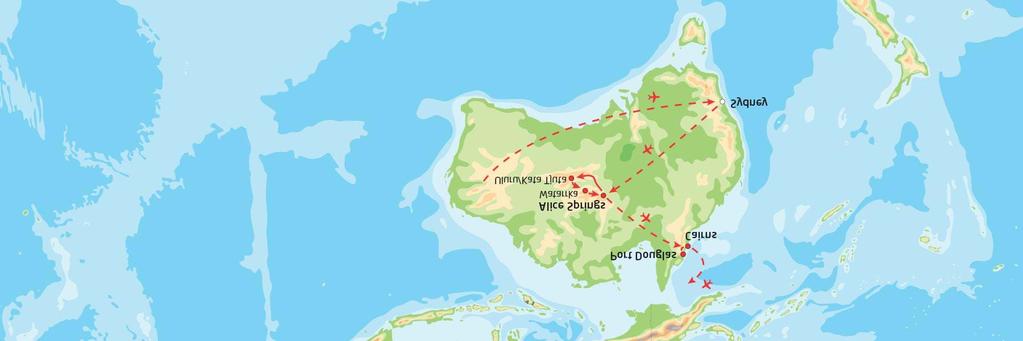 Dagsprogram Dag 1: Avreise Norge - Sydney Avreise fra Norge. Dere flyr til Sydney med kun én mellomlanding underveis.