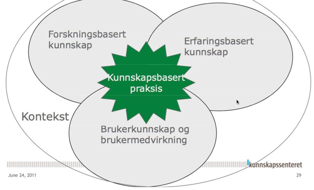 Nasjonalt kunnskapssenter for helsetjenesten Bidra til effektive og kunnskapsbaserte helsetjenester av høy kvalitet gjennom å samle, systematisere, vurdere, generere og formidle kunnskap.