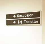4 Toalett Ved separate toaletter for menn og kvinner, må minst ett toalett for hvert kjønn være tilrettelagt for mennesker med nedsatt funksjonsevne. Toalett skal ha sklisikre gulv.