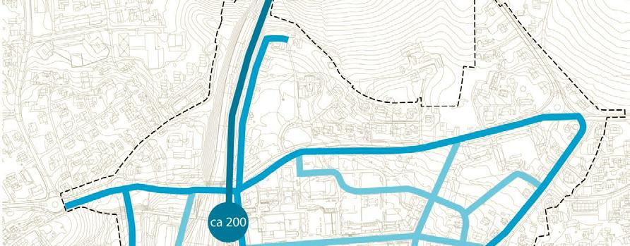 PARKERING Nåværende parkeringssituasjon i Ski sentrumparkeringsplasser i Ski sentrum (kilde: Ski kommune) Figur 28: Antall offentlig tilgjengelige