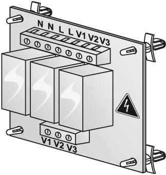 SIT interfacekort for å kjøre flere fancoil fra samme regulator Ved kjøring av flere fancoil fra samme regulator trenger man å installere et skille på den elektriske siden.