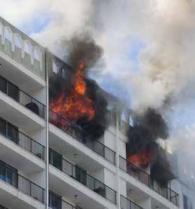Effektiv beskyttelse av personer og bygninger Hvis det oppstår brann i en bygning, kan menneskers liv