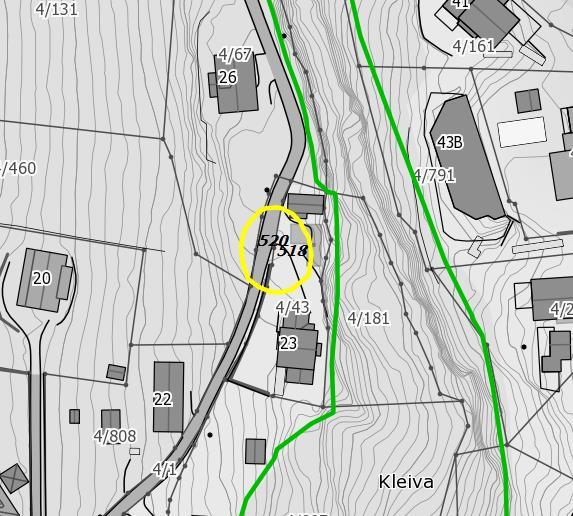 520 Nordveien 23 Store gamle trær Lind Verdi: C Areal : daa Innledning: Lokaliteten ble kartlagt av BioFokus v/ole J. Lønnve den 22.
