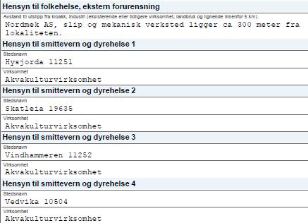 Slakteriet er godkjent av Mattilsynet og registrert med pakkenummer N-234. Lakseslakteriet har siden tidlig på 1980- tallet vært godkjent for slakting av oppdrettsfisk.