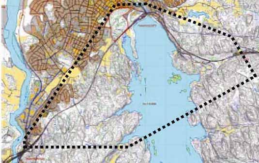 Registreringer 4 Registreringer 4.1 Influensområdet Influensområdet inkluderer de områdene som har visuell kontakt med tiltaket.