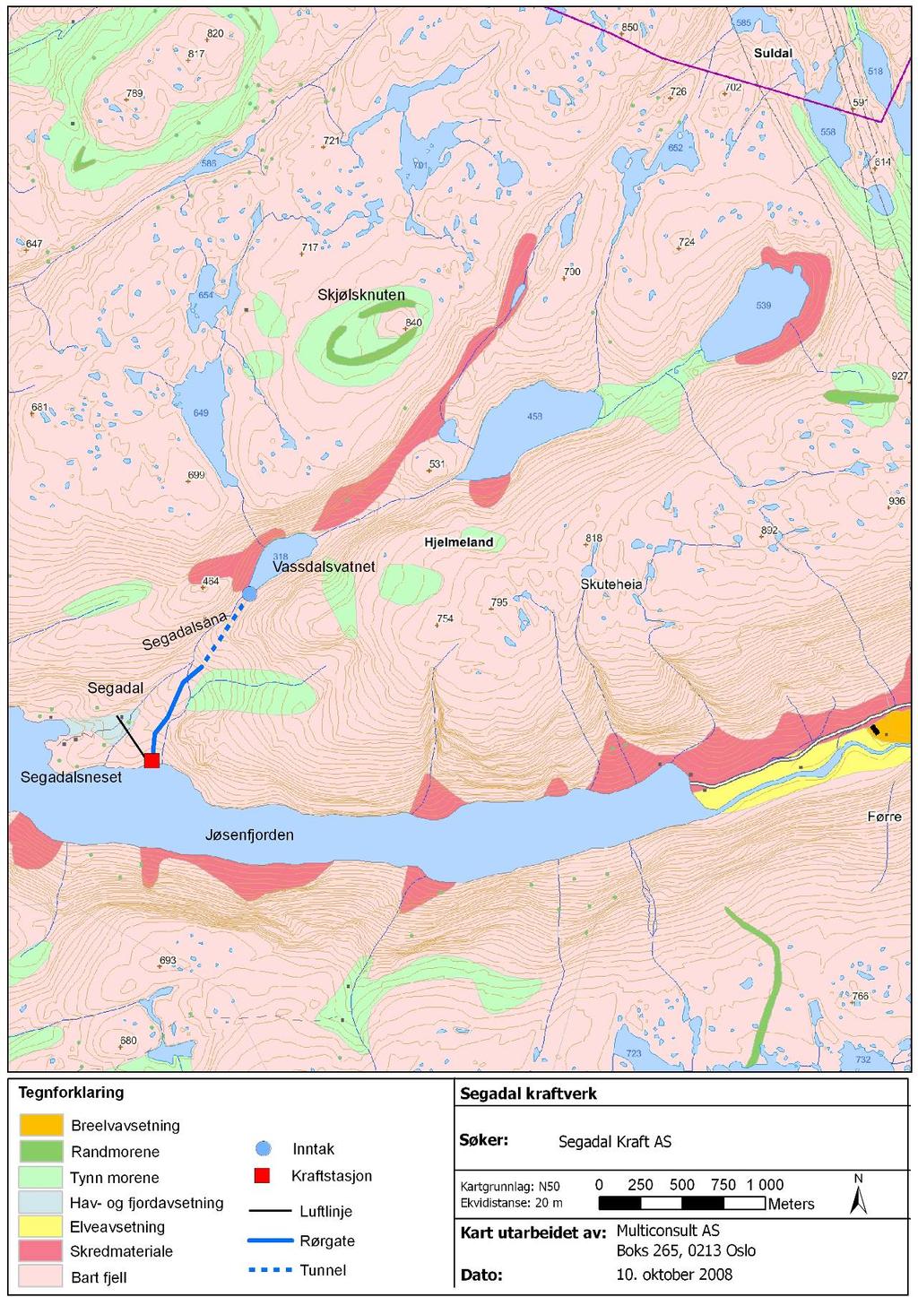 Segadal kraftverk - Miljøvurdering Side 13