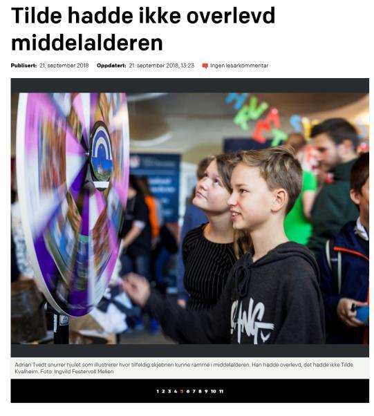 høyskolesektoren, og inkluderer medier som Khrono, Uniforum, Forskning.