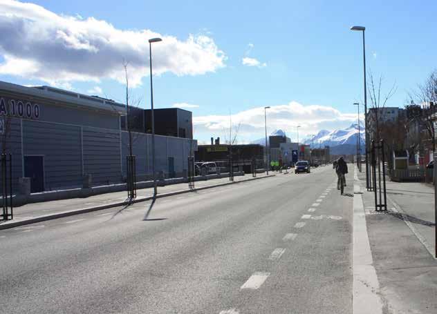 Sykkelløsninger Dokumentet gir en oversikt over alle sykkelanlegg som kan brukes, og skal følge Bodø kommunes sykkelplan.