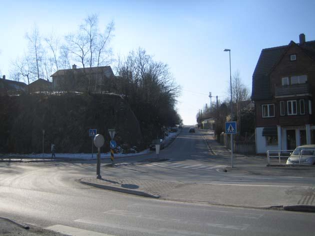 Fanaveien er utvidet fra 3 til 4 felt mellom den nye rundkjøringen og Rådalskrysset.