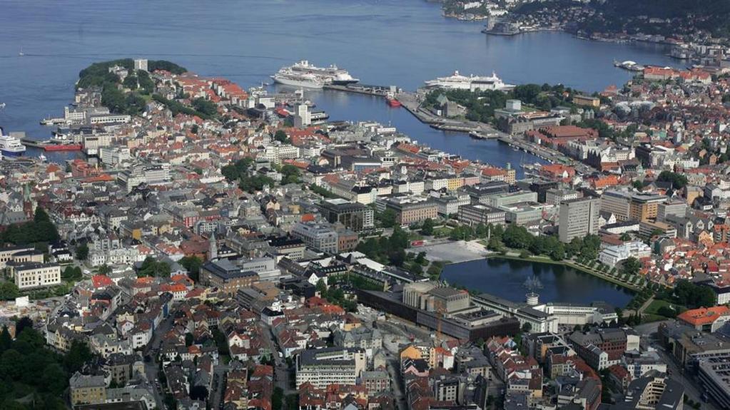 Bergen sentrum Sted Høy standard Toppnivå Ledighet Bergen