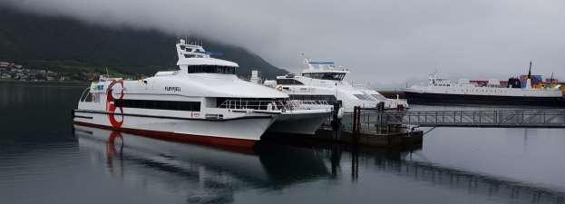 4.6 Litt om sjøtransport Lokalbåter Troms og Finnmark har 17 lokal- og hurtigbåtsamband. Med noen unntak er lokal- og hurtigbåtflåten relativt ny, spesielt i Finnmark.