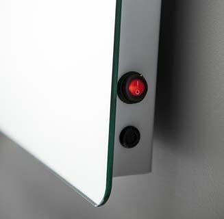 Pearl LED-speil Denne serien med speil har mange eksklusive fordeler.