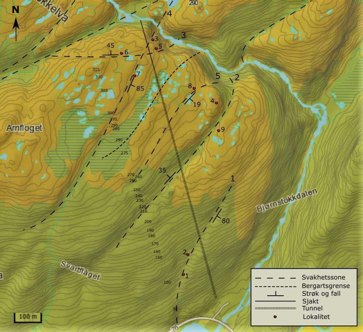 31 5.2 Ingeniørgeologisk kartlegging ved R.