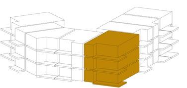 Type E 4-roms BRAs: 65,9 m 2 : 8,0 m 2 Leilighet 1. plan: 105 2. plan: 205 3.