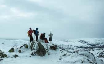 Det er en markert høyfjellsrygg som strekker seg fra Bolkesjø i sør til Sørkje i nord. Dette er typisk høyfjell, og flere topper er over 1300 m.