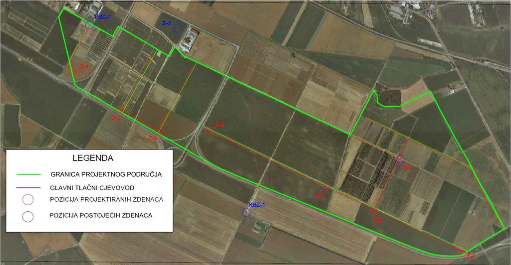 temelju uzorka nabrušenog materijala i hidrogeološke interpretacije, ustanovljen je litološki sastav. Sloj od prvih 17 m sastoji se od slabo propusnog materijala, praha i gline.