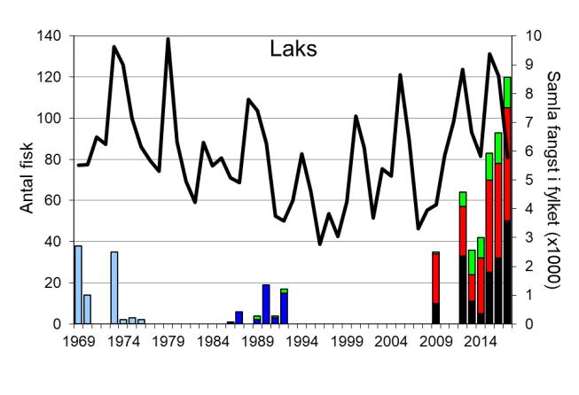 Antal/1 m² Antal/1 m² 8 Fisk i Fortunvassdraget Rådgivende Biologer AS har gjennomført årlege fiskebiologiske granskingar, inkludert elektrofiske etter ungfisk og drivteljingar for observasjonar av