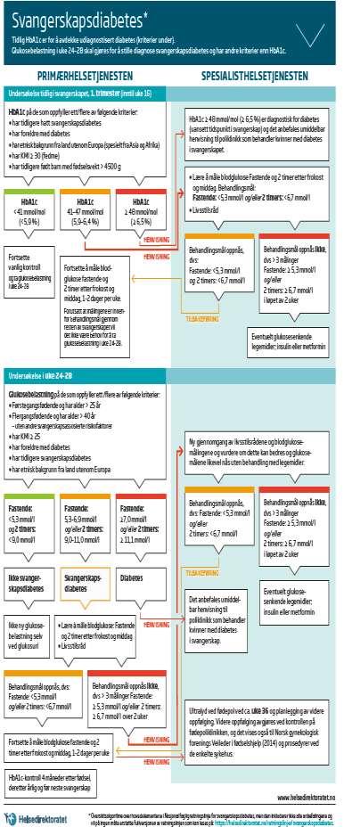 Svangerskapsdiabetesalgoritmen «made easy» Særlig viktige kliniske møter: 1. Når svangerskap planlegges 2.