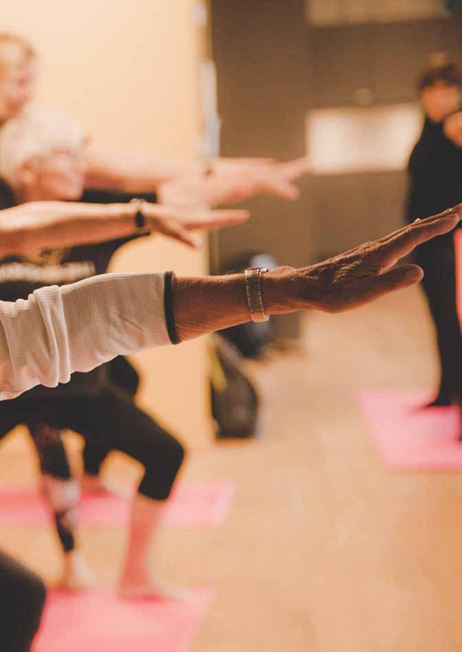 FRILUFTSYOGA Er du nysgjerrig på yoga? Vi tilbyr kurs i yoga tilpasset spesielt for deg over 60 år. Du vil oppleve yogaens fokus på både kropp og sinn.