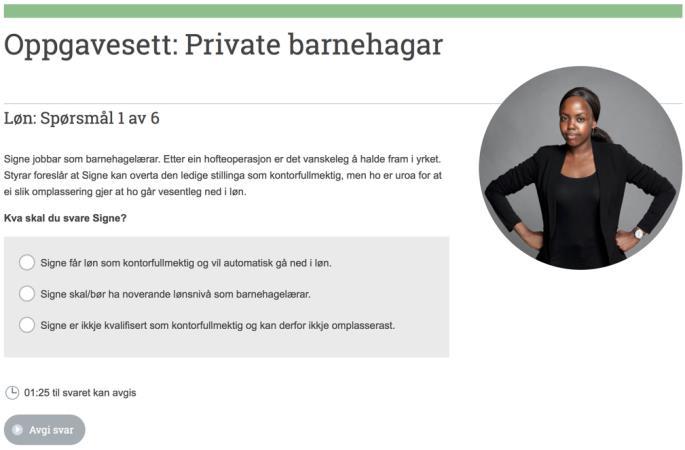 Prezi en er primært meint som eit individuelt læremiddel for dykk, til bruk etter kurset.