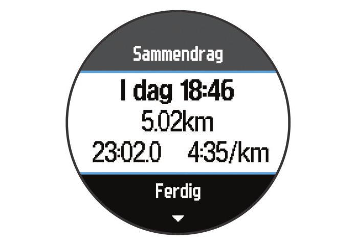 2 Sett på pulsmåleren (tilleggsutstyr) (Sette på pulsmåleren, side 3). 3 Ta en løpetur (Ta en løpetur, side 1). 4 Last opp løpeturen til Garmin Connect (Bruke Garmin Connect, side 1).