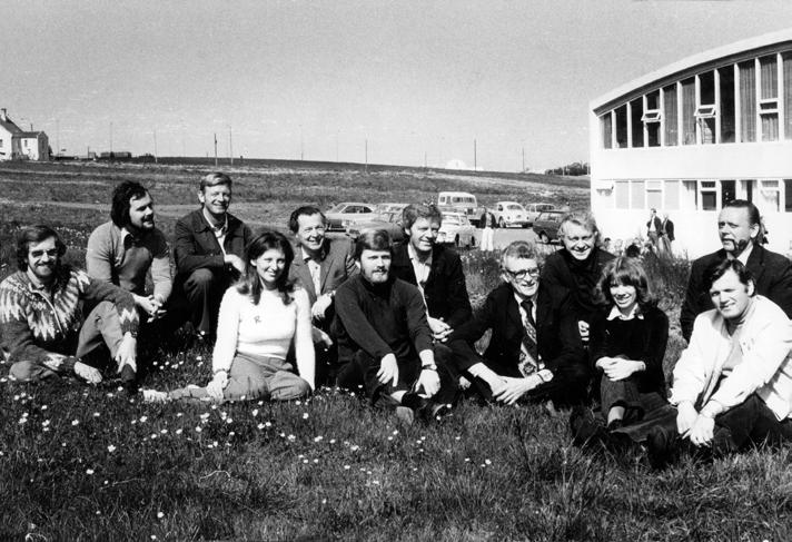 Stofnfélagar Kammersveitar Reykjavíkur vorið 1974.