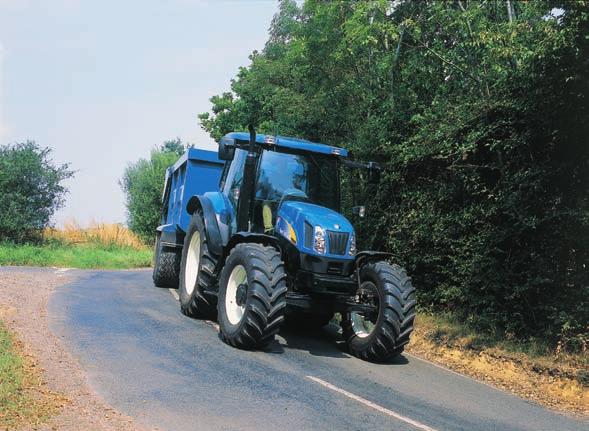 Det gir en maksimalhastighet på 50 km/t (leveres ikke i alle markeder). På T6000 Elitemodeller kan det 17. giret eventuelt spesifiseres som 40 km/t ved et lavere motorturtall. Såkalte Eco 40.