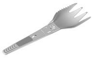 Design 3 (54) Produkt: Sammenleggbar gaffel med