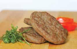 Hamburger stekt 85 g EPD 4140752 Ingredienser: Til 100 g ferdig vare er det brukt 102 g storfekjøtt, vann, potet, kostfiber, potetstivelse, salt, krydder (hvitløk), stabilisator (fosfat).