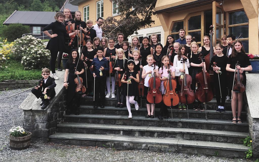 REGENBOGEN Kinder- und Jugendorchester aus Bergen, Norwegen SPIELT NORWEGISCHE MUSIK SVENDSEN GRIEG OLSEN Hayato Naka Stefan