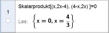 Koordinatene til punktene HG uttrykt ved x og bruk dette til å bestemme x slik at H, E og G blir henholdsvis H0,4 x, Ex, 0 og G4 x, 4 0,0 4, 4
