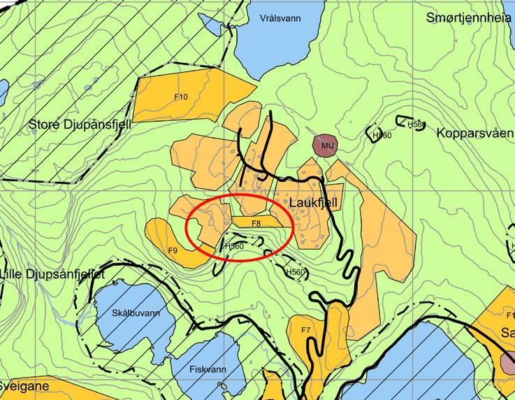 KONSEKVENSUTREDNING LAUKFJELL KOMMUNEDELPLAN GAUTEFALLHEIA Oppdrag 1131698 Kunde Innspill nr. 11 Område nr.