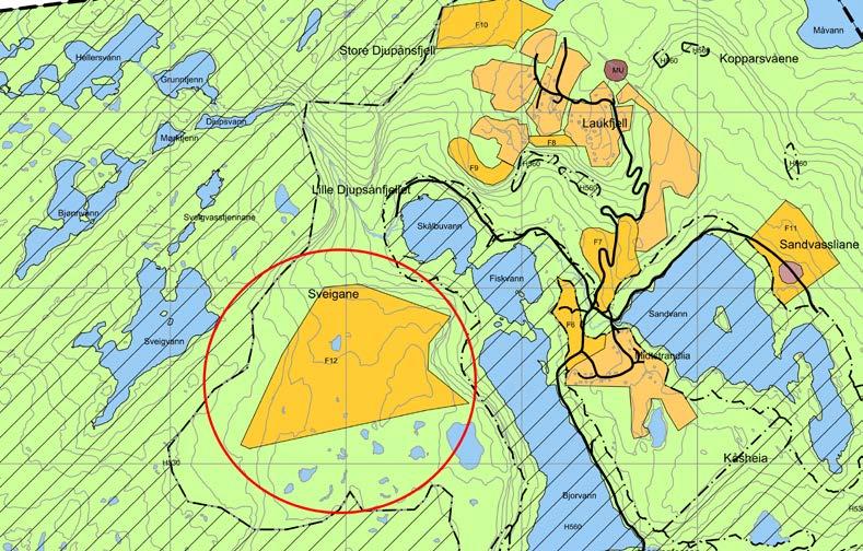 KONSEKVENSUTREDNING SVEIGANE KOMMUNEDELPLAN GAUTEFALLHEIA Oppdrag 1131698 Kunde Innspill nr. 13 Område nr.